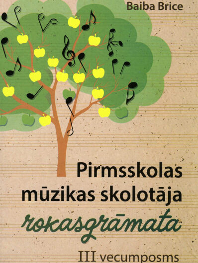 Pirmsskolas mūzikas skolotāja rokasgrāmata. III vecumposms. B. Brice 