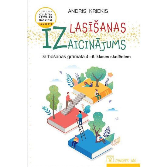 Lasīšanas izaicinājums. Darbošanās grāmata 4.-6. klases skolēniem